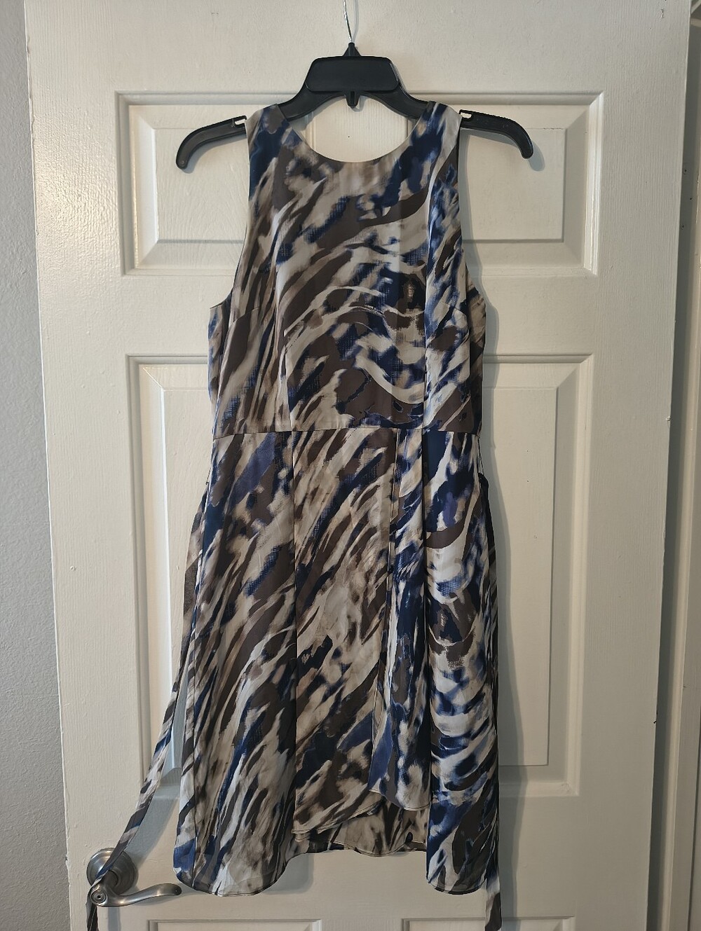 Ann Taylor Sleeveless Abstract Print Dress Size 4